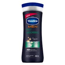 Vaseline Men Body Lotion Fast Absorbing 400ml